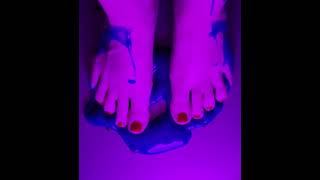 Boba Slime Both Feet Asmr