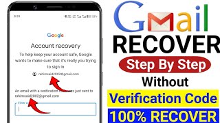 How to recover gmail Account without phone number and Recovery email || google Account Recovery 2026