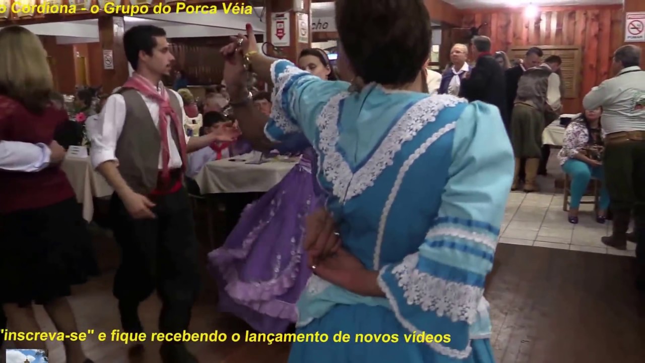 Grupo Cordiona - Casal dominou a festa - Veja como se dança músicas gaúchas joaoparaiba