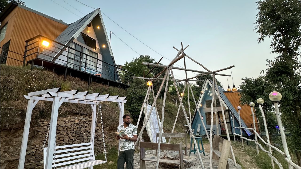 The Nirvana By Peach Retreat Stay in Kanatal Uttarakhand | Delhi to Kanatal Part 2 | Md Adil Vlogs