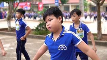 Trường Tiểu Học Võ Thị Sáu | Nhảy Flashmob Chiến Binh Xanh Bảo Vệ Môi Trường