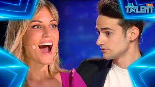 Este mago VIAJA EN EL TIEMPO con EDURNE y RISTO | Audiciones 6 | Got Talent España 7 (2021)