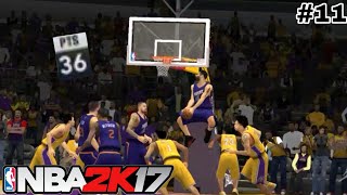 NBA 2K17 Mobile MyCareer EP #11 - I Scored 3️⃣6️⃣ Points in Hollywood!!💪😤🔥