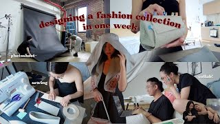 Designing a Fashion Collection in One Week ~
