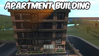 BUILDING THE APARTMENT BUILDING IN MY BLOXBURG TOWN THAT YOU HAVE ALL BEEN WAITING FOR | roblox