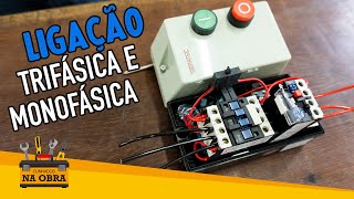 Ligar Chave de Partida Corretamente (Trifásico - Monofásico) 220v