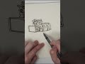 Quick daily timelapse sketch with pen