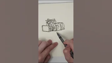 Quick Daily Timelapse Sketch With Pen 