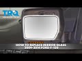How to Replace Mirror Glass 2009-2014 Ford F-150