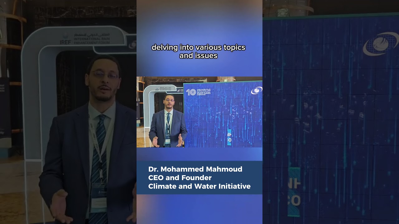 Dr. Mohammed Mahmoud on IREF 2025