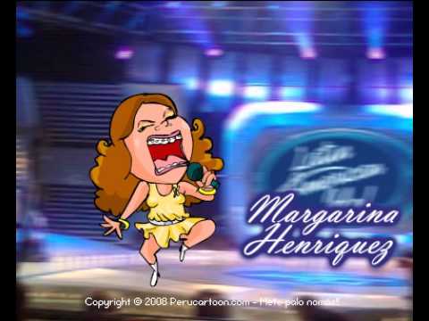 LATIN AMERICAN IDOL GANADORA DE PESO - MARGARITA HERNANDEZ - PERUCARTOON.COM