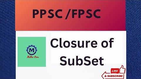 PPSC|Lec#04|Topological Spaces|Closure of a Set|Iqra Khan|