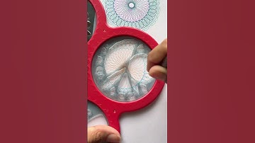 Spirograph Design #oddlysatisfying #spirograph #design #relaxing #satisfying #art