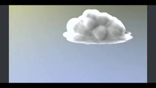 lightwave cumulus cloud