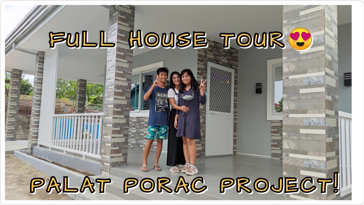 VLOG 47 - FULL HOUSE TOUR - PALAT PORAC PROJECT! THANK YOU LORD🙏