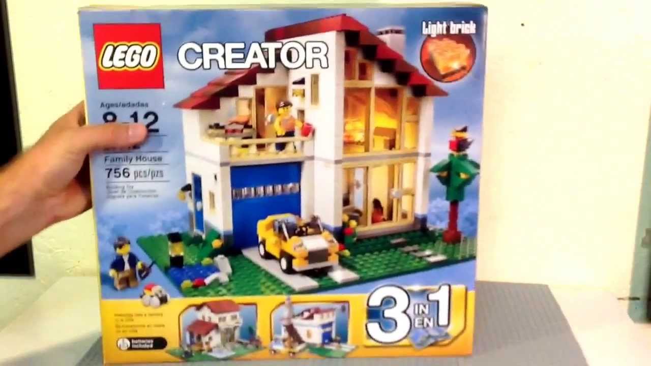 Lego Creator Set # House Review & Build - YouTube
