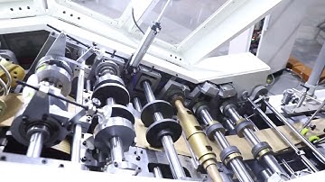 OYANG Automatic Roll-Fed Square Bottom Paper Bag Machine With Flat Handle｜Inner Fold