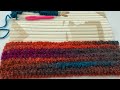 HALI KAYDIRMAZ ÜZERİNE TIĞ İŞİ ZİNCİRLİ PASPAS YAPIMI/crochet chain mat making