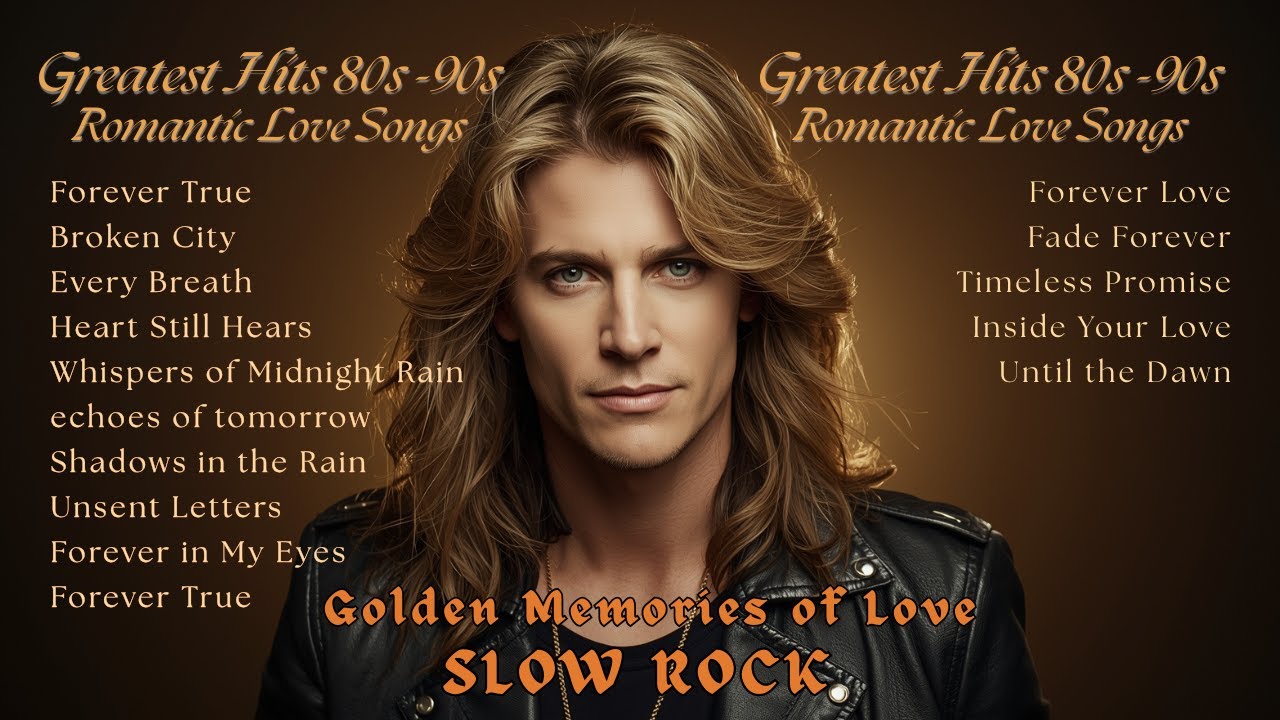 Greatest Hits 80s 90s Romantic Love Songs | Best Retro Rock Ballads | Whisper of Your Memory