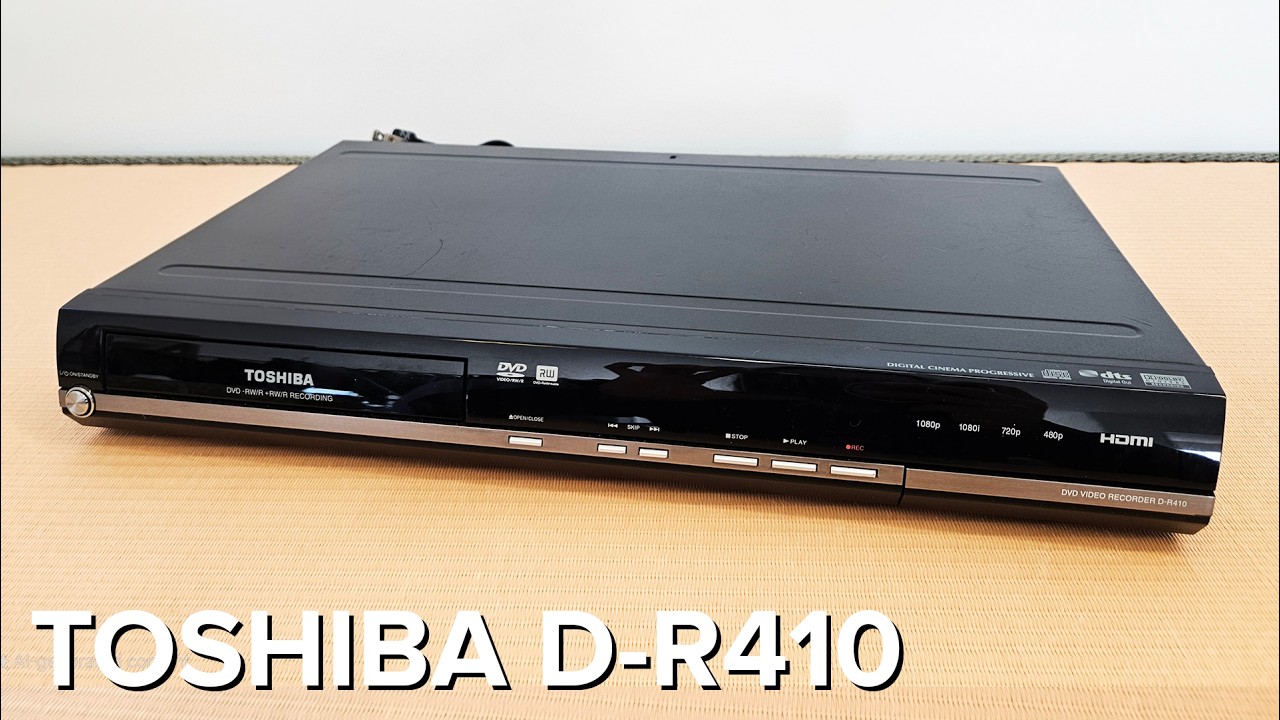 Toshiba D-R410 DVD Video Recorder HDMI Upscale Test