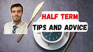 HALF TERM ADVICE FROM A TEACHER FOR TEACHERS - ECT TIPS FOR THEIR FIRST TERM - MR W TEACHING