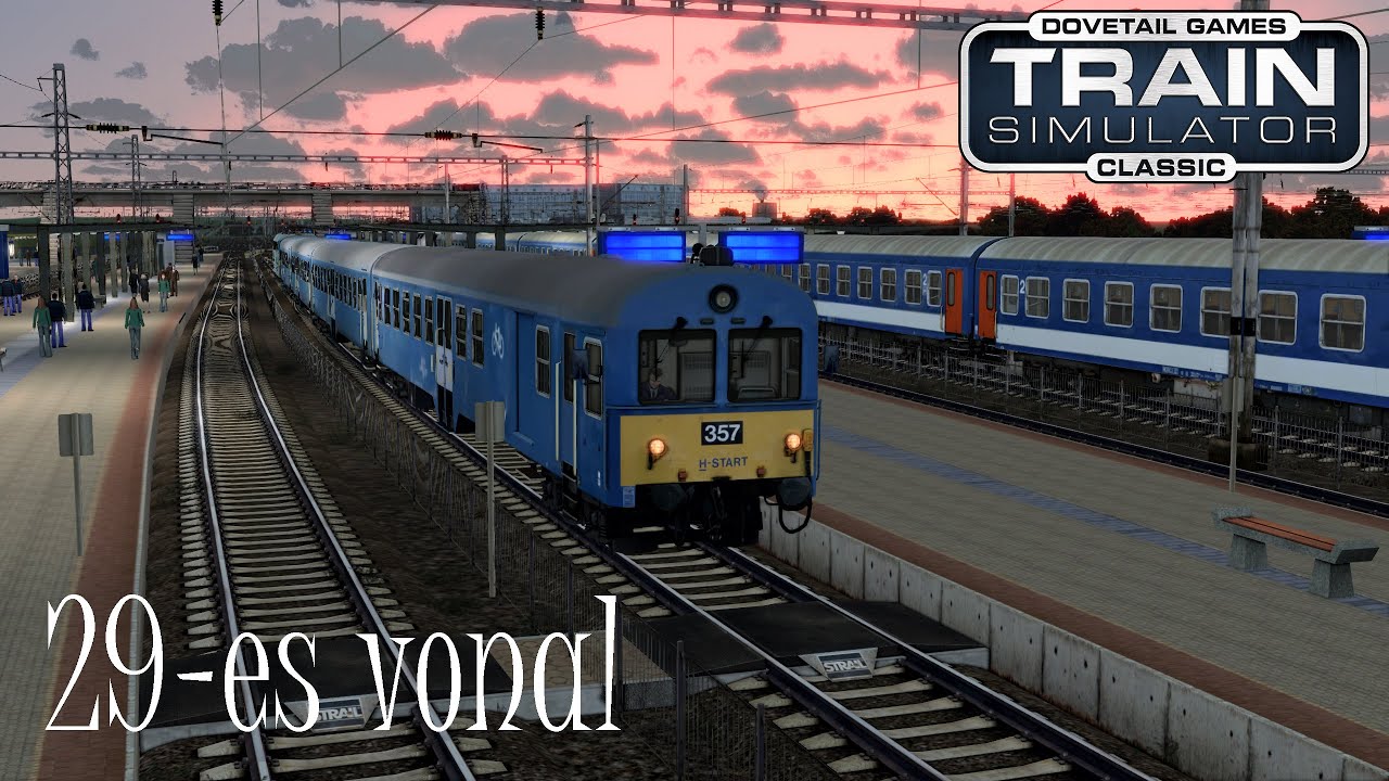 Train Simulator Classic | 29-es vonal | BDbt 357 | Székesfehérvár -  Balatonfüred 2/1 - YouTube