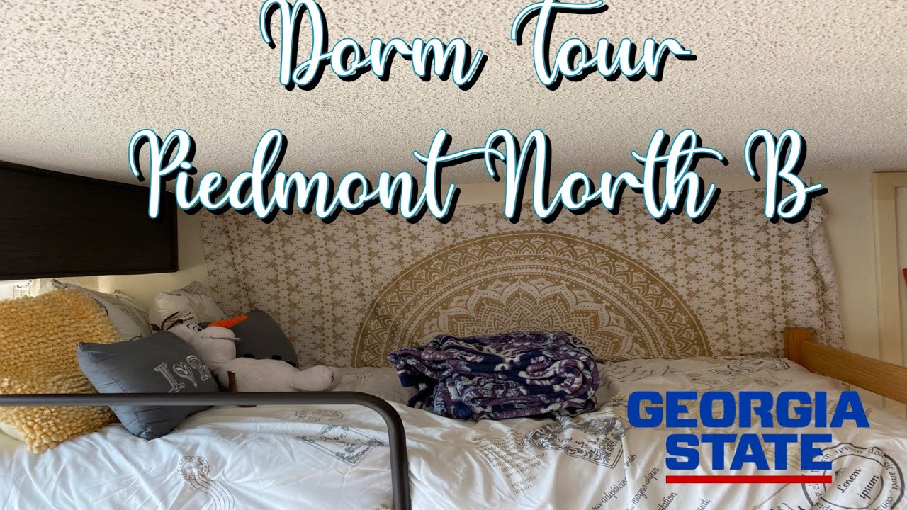 GSU Dorm Tour Piedmont North B YouTube