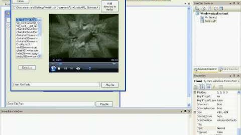 Make a Simple Media Player in Visual Basic Express 2008 Part 7/7