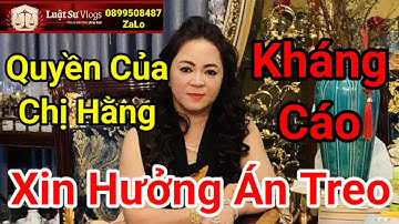 Sau Phiên Tòa Xét Xử Chị Nguyễn Phương Hằng Sẽ Kháng Cáo Xin Hưởng Án Treo Theo Luật ? Luật Sư Vlogs