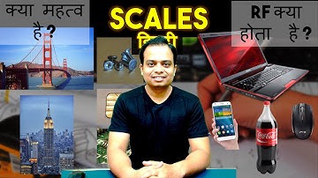 What is Scale and Representative Fraction | हिन्दी
