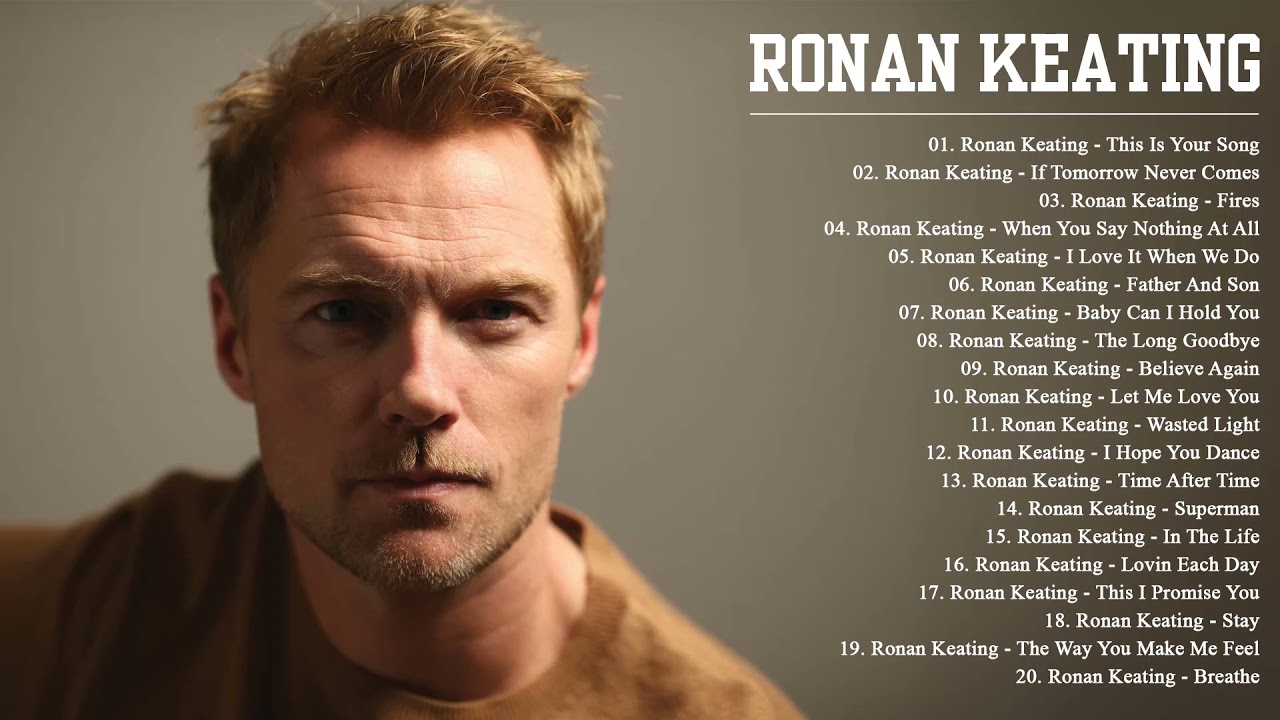 Ronan Keating Greatest Hits Full Album - Best Songs Of Ronan Keating Collection 2021
