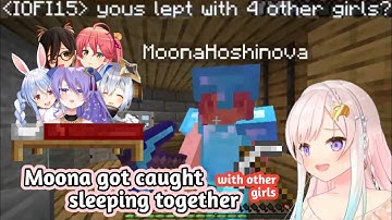 Moona Got Caught Sleeping Together With Other Girls by Iofi [HololiveID] [English Sub]