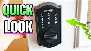 SCHLAGE Camelot Touchscreen Deadbolt Review & Demo | Trendroid Reviews