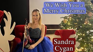 We Wish You a Merry christmas - Christmas Song cover violin by Sandra Cygan