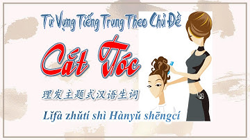 Học Tiếng Trung Theo Chủ Đề | Cắt Tóc | HVTG