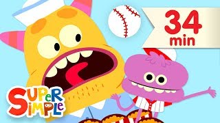 take me out to the ball game more kids songs super simple songs