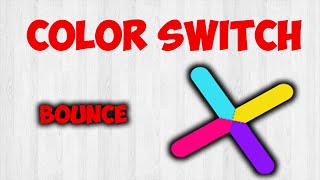 Color Switch Bounce Level 1 To 30 Full Gameplay screenshot 1