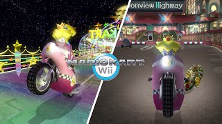 Every Item In Mario Kart Wii Is A Mega Mushroom With Peach Request Mario Kart Hack