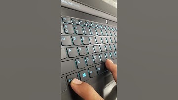 Lenovo Laptops Keyboard Backlighting ON/OFF Shortcut Keys#lenovo #backlight #laptop #e fun #tips