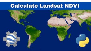 Google Earth Engine Tutorial | How to Calculate Landsat NDVI using Earth Engine Python API