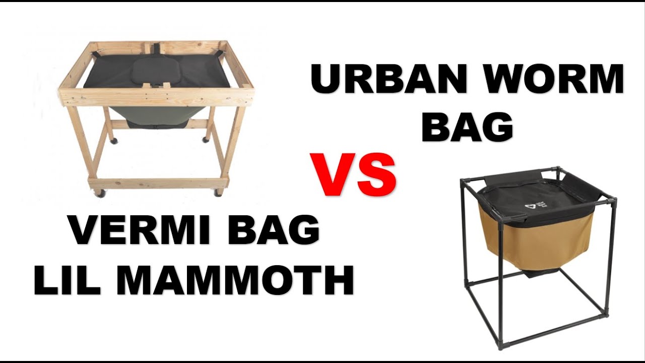 Urban Worm Bag VS Vermibag Review after 1.5 years of use- African Night  Crawlers 