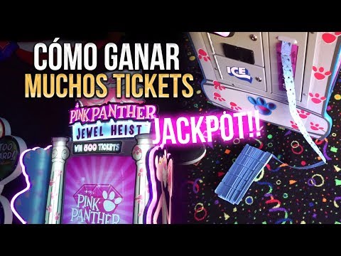 CÓMO GANAR MUCHOS TICKETS en PINK PANTHER JEWEL HEIST (PANTERA ROSA ARCADE)