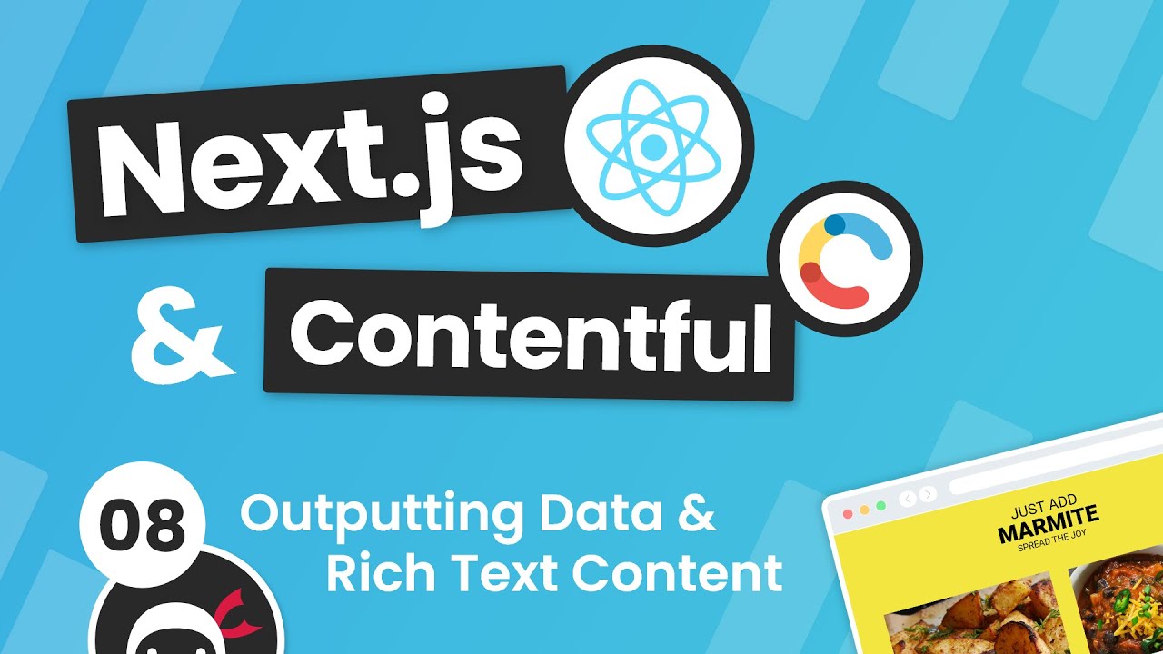 Next.js & Contentful Site Build Tutorial #8 - Rich Text Content