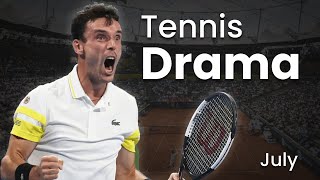 Tennis Drama & Angry Moments 2022 - July