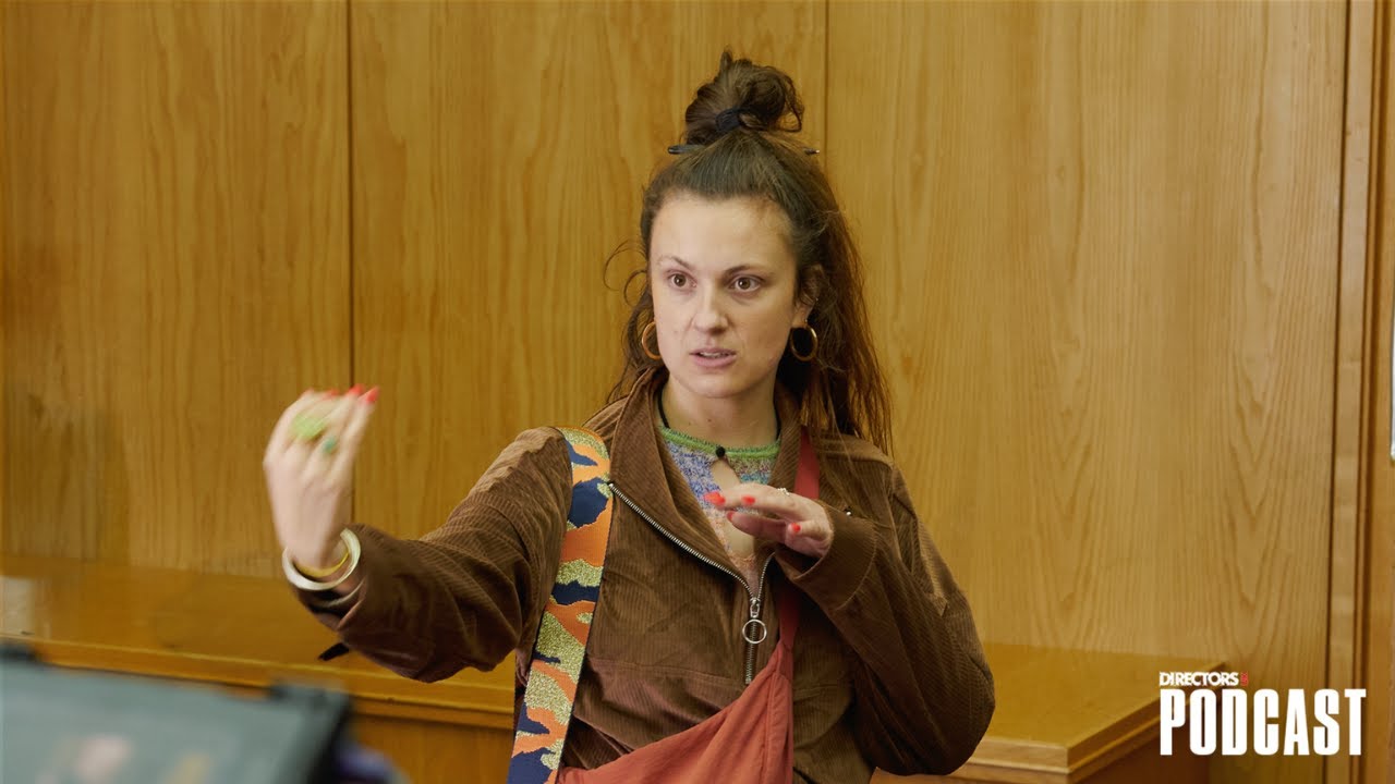 Directors UK Podcast conversation with Daisy-May Hudson on her feature debut Lollipop, reflecting the international guild alliances the ADG maintains with Directors UK, the DGC, and the DGA.