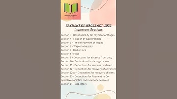PAPER 2 || LABOUR WELFARE || CODE 55 || PAYMENT OF WAGES ACT 1936 || UGC NET || JRF