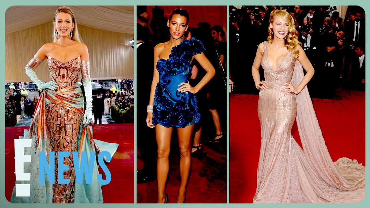 Blake Lively's Iconic Met Gala Fashion Evolution