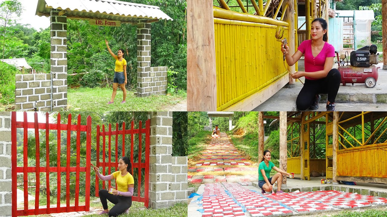 [FULL BUILD] The Process Building Farm Gate, BUILDING LOG CABIN - OFF ...