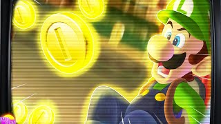 Luigi's Mansion, but if I get a coin the video ends