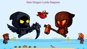 New Raven And Infernal Blacksmith Reapers in Game (EvoWorld.io) All Animals Evolution